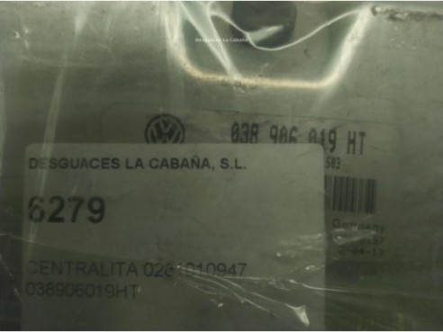038906019HT,0281010947, CENTRALITA MOTOR SEAT SinValor|Desguaces La Cabaña