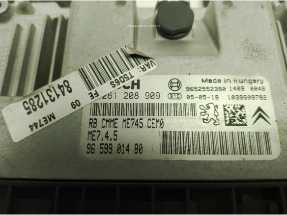 9659901480 CENTRALITA MOTOR RENAULT 307 (3A/C)|Desguaces La Cabaña