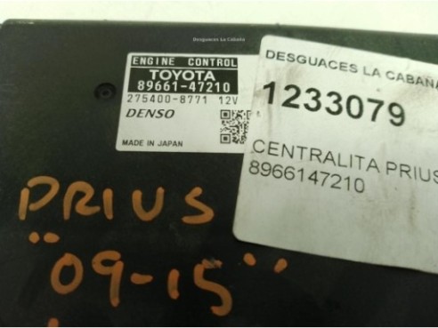 8966147210 CENTRALITA MOTOR TOYOTA PRIUS (_W3_)|Desguaces La Cabaña