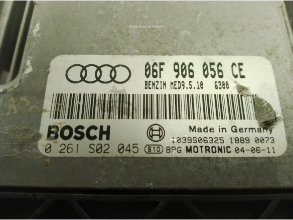 06F906056, CENTRALITA MOTOR AUDI A3 Sportback (8PA)|Desguaces La Cabaña