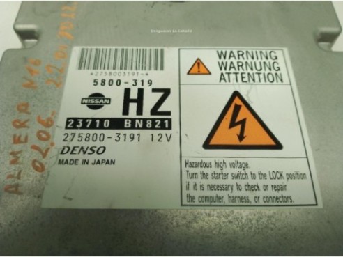 23710BN821, CENTRALITA MOTOR NISSAN ALMERA II (N16)|Desguaces La Cabaña