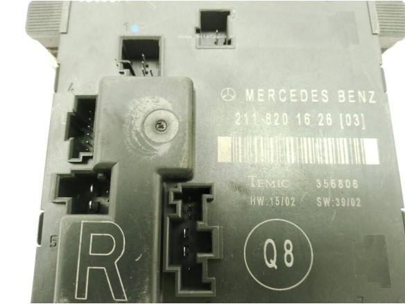 2118201626 CENTRALITA MOTOR MERCEDES BENZ CLASE E (W211)|Desguaces La Cabaña