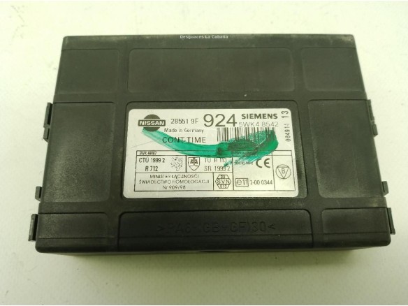 285519F924,5WK48542, CENTRALITA MOTOR NISSAN PRIMERA (P11)|Desguaces La Cabaña