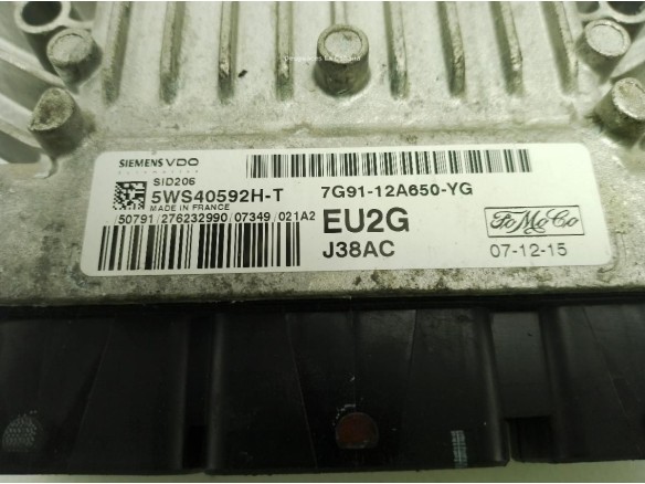 5WS40592H-T, CENTRALITA MOTOR FORD MONDEO IV (BA7)|Desguaces La Cabaña