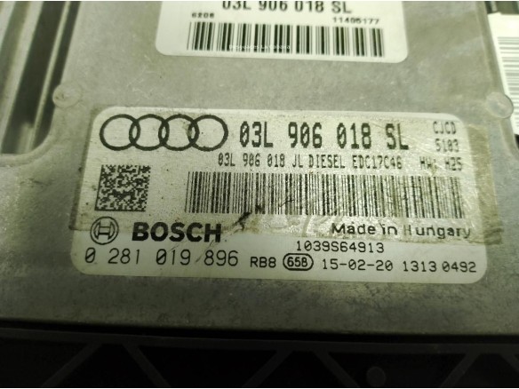 03L906018SL CENTRALITA MOTOR AUDI A4 (8K2, B8)|Desguaces La Cabaña
