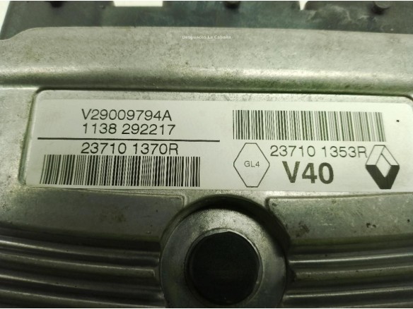 237101353R, CENTRALITA MOTOR RENAULT MEGANE III Fastback (BZ0_)|Desguaces La Cabaña