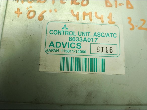 11581114060 CENTRALITA MOTOR MITSUBISHI MONTERO IV (V8_W, V9_W)|Desguaces La Cabaña