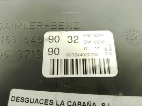 A163545053713 CENTRALITA MOTOR MERCEDES BENZ CLASE M (W163)|Desguaces La Cabaña