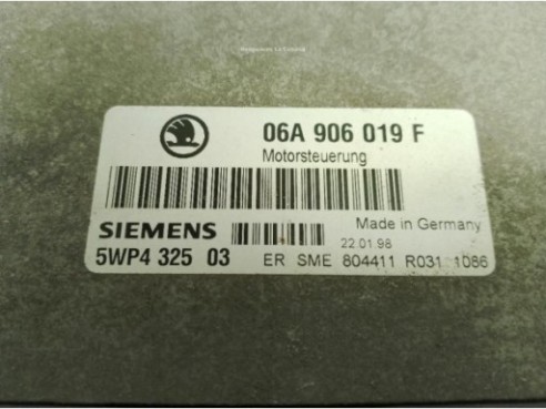 06A906019E, CENTRALITA MOTOR SKODA OCTAVIA I (1U2)|Desguaces La Cabaña
