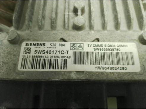 9648624280,5WS40171CT, CENTRALITA MOTOR CITROEN SinValor|Desguaces La Cabaña