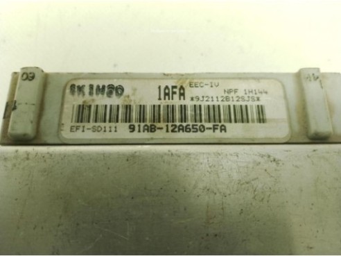 1AFA,91AB12A650FA, CENTRALITA MOTOR FORD SinValor|Desguaces La Cabaña