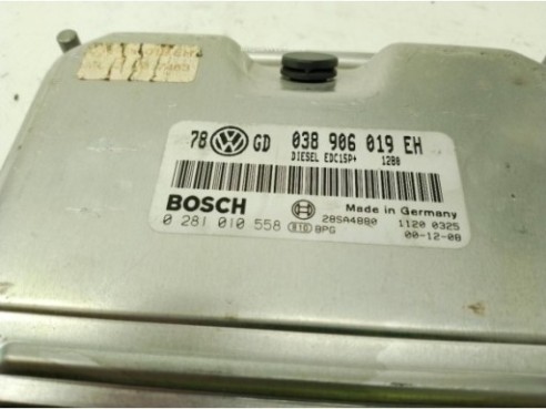 038906019EH,0281010558, CENTRALITA MOTOR VW PASSAT (3B2)|Desguaces La Cabaña