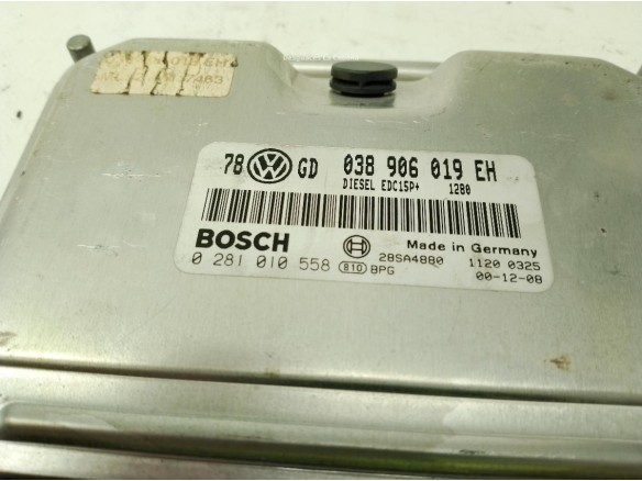 038906019EH,0281010558, CENTRALITA MOTOR VW PASSAT (3B2)|Desguaces La Cabaña