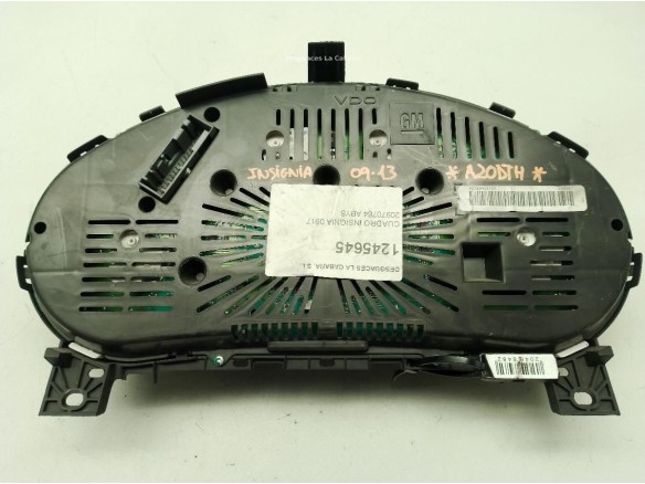 20970764 CUADRO INSTRUMENTOS OPEL INSIGNIA A (G09)|Desguaces La Cabaña
