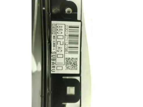 85002AG01 CUADRO INSTRUMENTOS SUBARU LEGACY IV (BL)|Desguaces La Cabaña