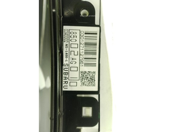 85002AG01 CUADRO INSTRUMENTOS SUBARU LEGACY IV (BL)|Desguaces La Cabaña