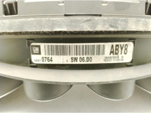 20970764 CUADRO INSTRUMENTOS OPEL INSIGNIA A (G09)|Desguaces La Cabaña