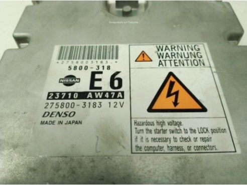 2758003183 CENTRALITA MOTOR NISSAN PRIMERA Hatchback (P12)|Desguaces La Cabaña