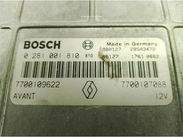 281001810 CENTRALITA MOTOR RENAULT MEGANE I (BA0/1_)|Desguaces La Cabaña