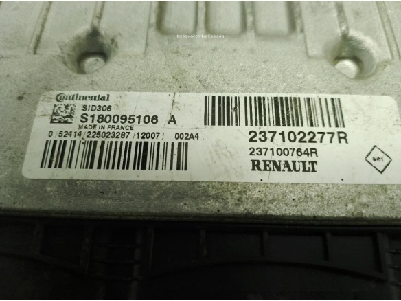S180095106A, CENTRALITA MOTOR DACIA DUSTER|Desguaces La Cabaña