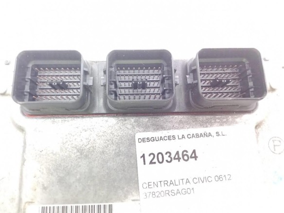 37820RSAG01, CENTRALITA MOTOR HONDA CIVIC VIII Hatchback (FN, FK)|Desguaces La Cabaña
