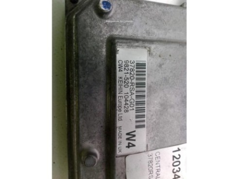 37820RSAG01, CENTRALITA MOTOR HONDA CIVIC VIII Hatchback (FN, FK)|Desguaces La Cabaña