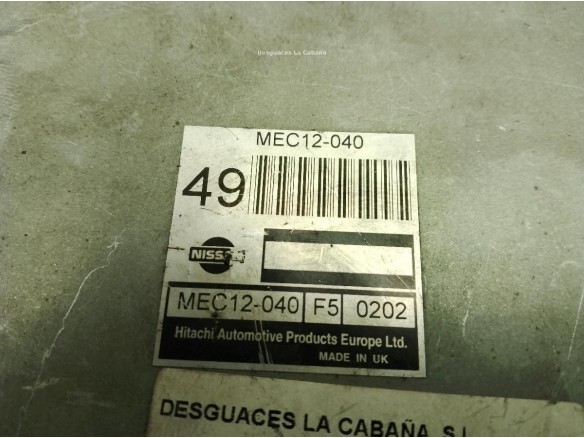 MEC12040, CENTRALITA MOTOR NISSAN PRIMERA (P11)|Desguaces La Cabaña