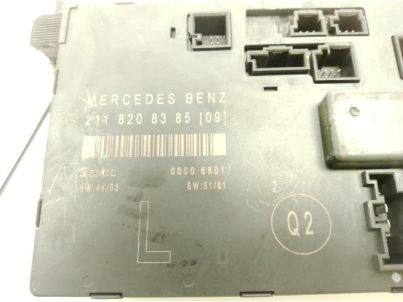 2118208385 CENTRALITA MOTOR MERCEDES BENZ CLASE E (W211)|Desguaces La Cabaña