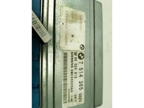 7514365 CENTRALITA MOTOR BMW 5 (E39)|Desguaces La Cabaña