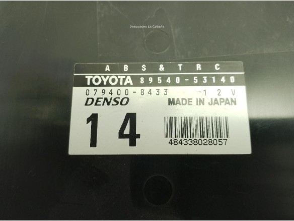 8954053140 CENTRALITA MOTOR LEXUS IS I (_E1_)|Desguaces La Cabaña