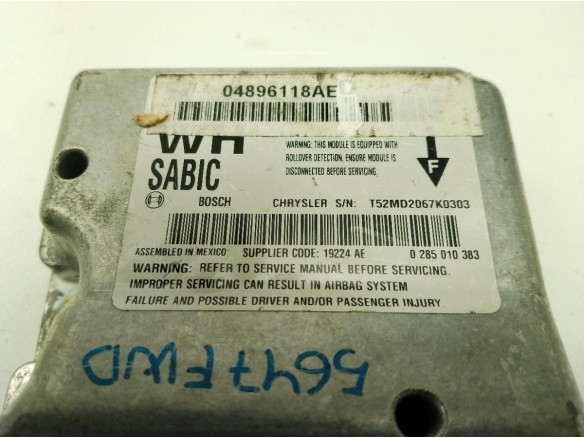 04896118AE CENTRALITA MOTOR JEEP GRAND CHEROKEE III (WH, WK)|Desguaces La Cabaña