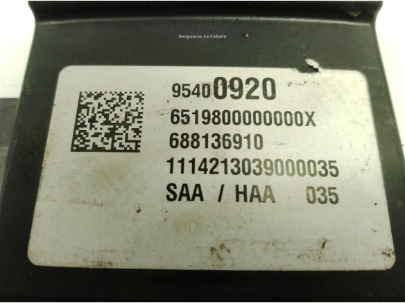 688136910 CENTRALITA MOTOR OPEL MOKKA / MOKKA X (J13)|Desguaces La Cabaña