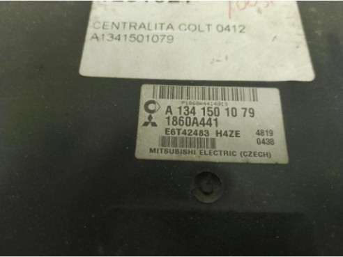 A1341501079 CENTRALITA MOTOR MITSUBISHI COLT Furgoneta/hatchback (Z3_V)|Desguaces La Cabaña