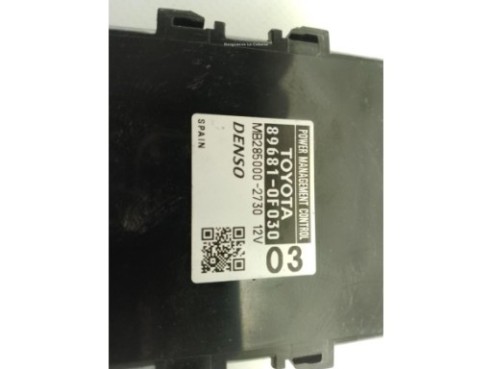 896810F030 CENTRALITA MOTOR TOYOTA VERSO (_R2_)|Desguaces La Cabaña