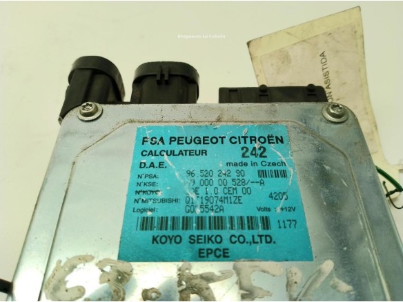 9652024280 CENTRALITA MOTOR CITROEN C2 (JM_)|Desguaces La Cabaña