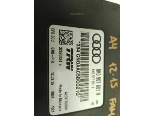 8K0907801N CENTRALITA MOTOR AUDI A4 (8K2, B8)|Desguaces La Cabaña