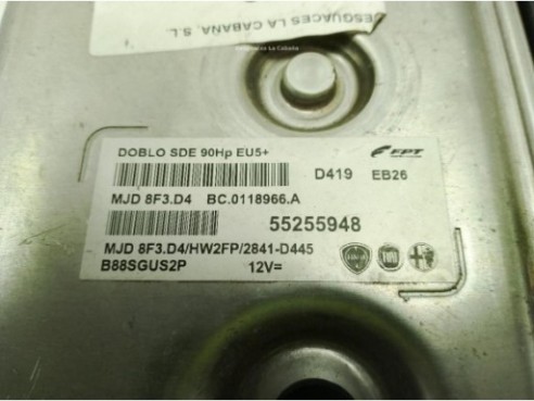 55255948 CENTRALITA MOTOR OPEL COMBO Furgón/ranchera familiar (X12)|Desguaces La Cabaña