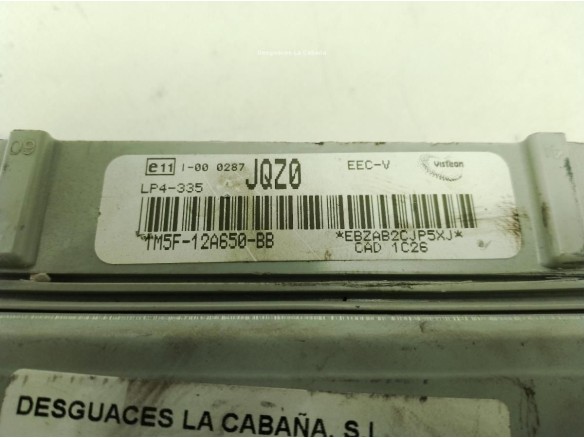 1S4F12A650BB,JQZ0, CENTRALITA MOTOR FORD FOCUS (DAW, DBW)|Desguaces La Cabaña