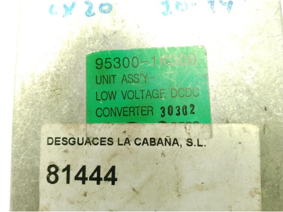 953001K000 CENTRALITA MOTOR HYUNDAI ix20 (JC)|Desguaces La Cabaña
