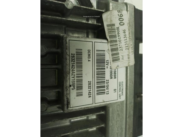 237101989R, CENTRALITA MOTOR RENAULT CLIO III (BR0/1, CR0/1)|Desguaces La Cabaña