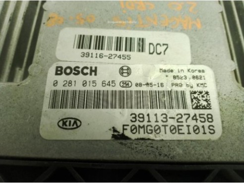 281015645 CENTRALITA MOTOR KIA MAGENTIS (MG)|Desguaces La Cabaña