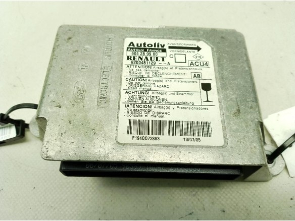 8200481129A CENTRALITA AIRBAG RENAULT MEGANE II (BM0/1_, CM0/1_)|Desguaces La Cabaña