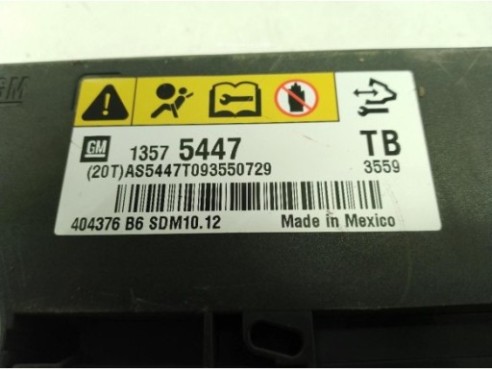13575447 CENTRALITA AIRBAG OPEL INSIGNIA A (G09)|Desguaces La Cabaña