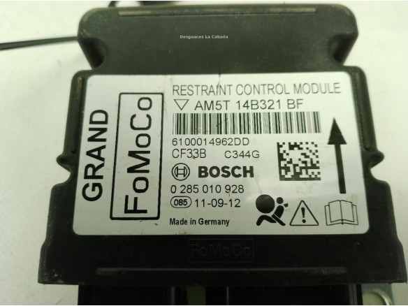 285010928 CENTRALITA AIRBAG FORD C-MAX II (DXA/CB7, DXA/CEU)|Desguaces La Cabaña