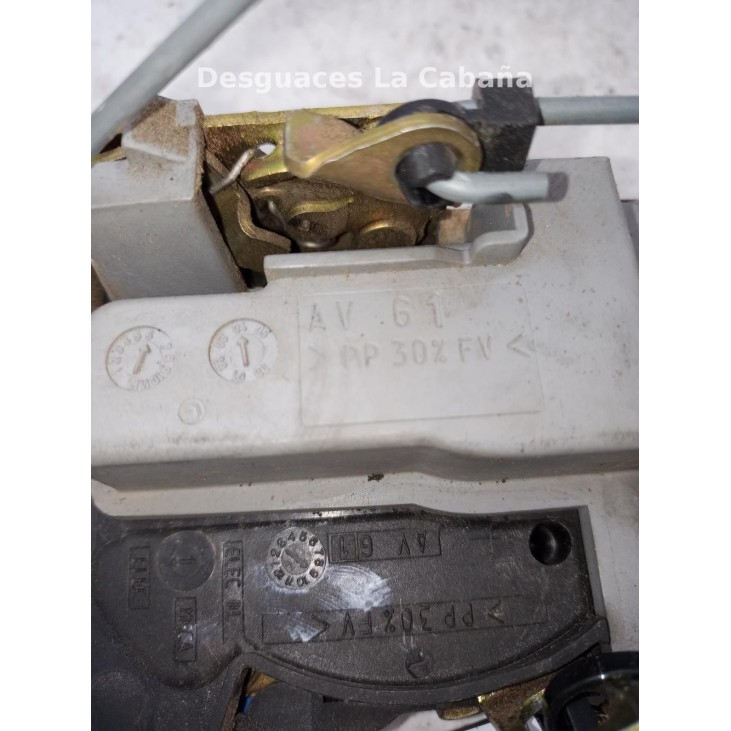 CERRADURA PUERTA LAT DEL IZQ PEUGEOT 206 Fastback (2A/C) |Desguaces La Cabaña