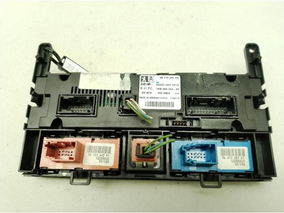 96715292XN, MANDO CLIMA PEUGEOT 407 (6D_)|Desguaces La Cabaña