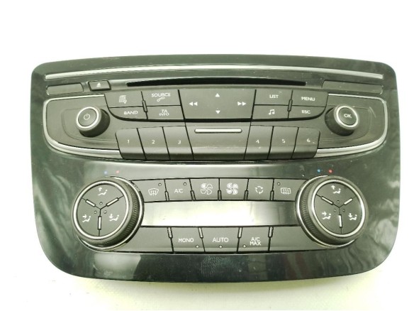 96656641XZ, MANDO CLIMA PEUGEOT 508|Desguaces La Cabaña