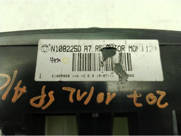 N108225D, MANDO CALEFACCION PEUGEOT 207 (WA_, WC_)|Desguaces La Cabaña