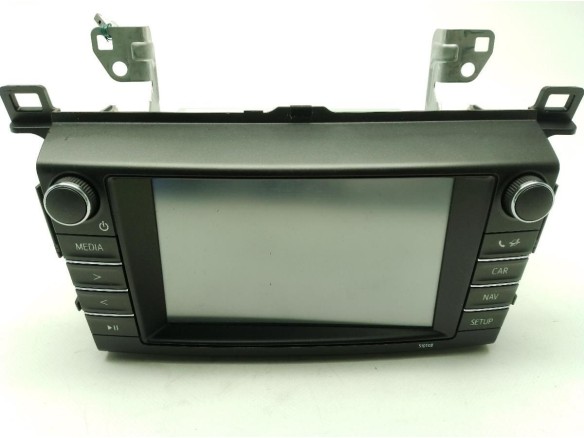 8614042310 PANTALLA MULTIMEDIA TOYOTA RAV 4 IV (_A4_)|Desguaces La Cabaña