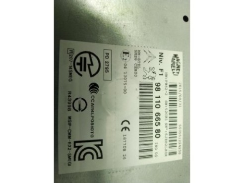 9811066580 NAVEGADOR PEUGEOT 2008|Desguaces La Cabaña